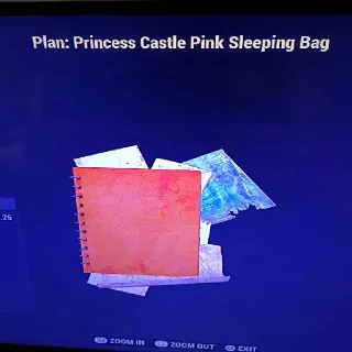 5 P C Pink Sleeping Bag