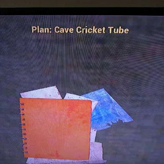 Cave Cricket Tube