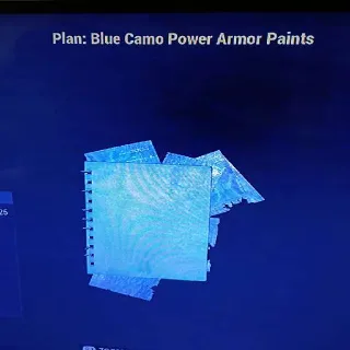 Blue Camo P A Paints