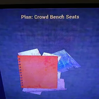 Crowd Bench Seats