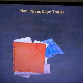 Circus Cage Trailer