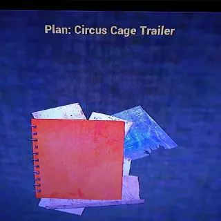 Circus Cage Trailer