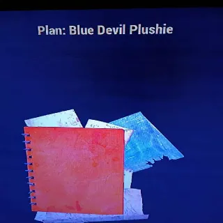 Blue Devil Plushie