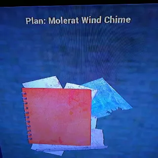 10 Molerat Wind Chime Pl