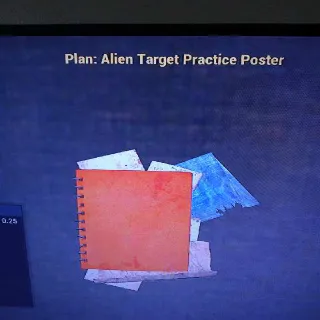 Alien Target Practice Po