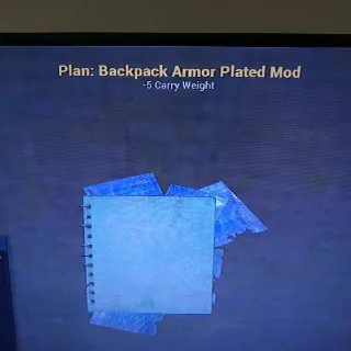 Armor Plated Backpack Mo