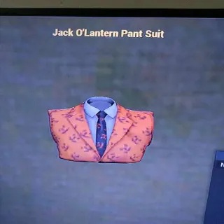 Jack O'lantern Pant Suit