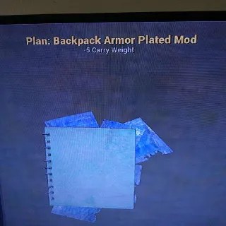 Armor Plated Backpack Mo