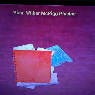 Wilbur Mcpigg Plushie