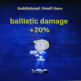 100 Small Guns Bobblehea