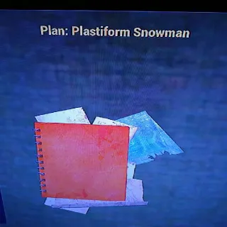 5 Plastiform Snowman