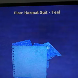 Hazmat Suit Teal