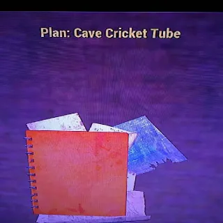 Cave Cricket Tube