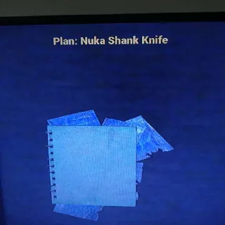 Nuka Shank Knife