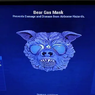 Bear Gas Mask
