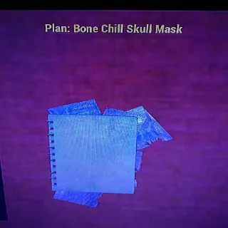 Bone Chill Skull Mask