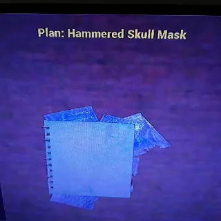 Hammered Skull Mask