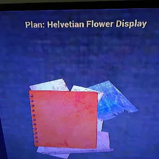 Helvetian Flower Display