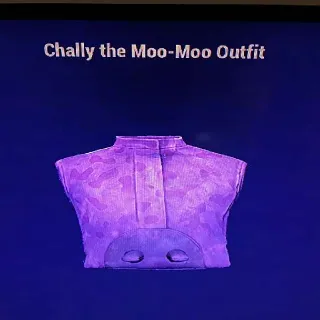 Chally Moo Moo Outfit W Mask