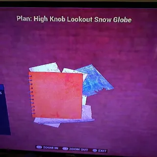 High Knob Lookout Snow G