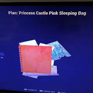 10 P C Pink Sleeping Bag