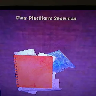 20 Plastiform Snowman