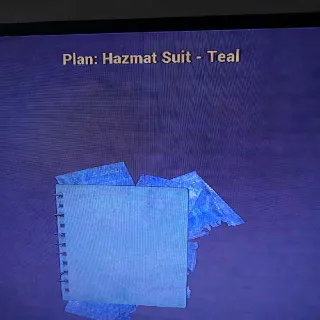 Hazmat Suit Teal