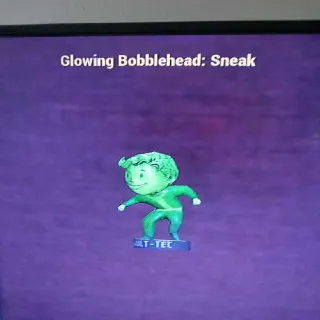 Glowing Sneak Bobblehead