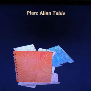 Alien Table