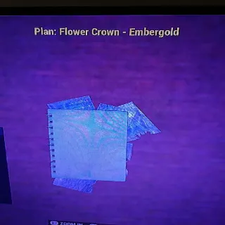 Flower Crown Embergold