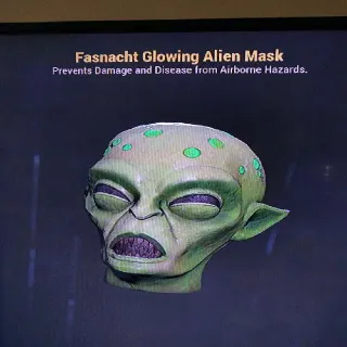 Fasnacht Glowing Alien M