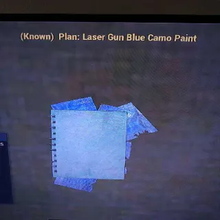 Laser Blue Camo Paint