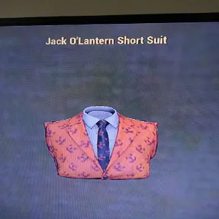 Jack O'lantern Short Sui