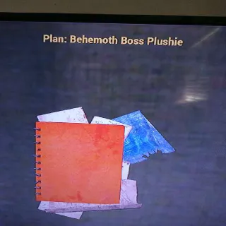 Behemoth Boss Plushie