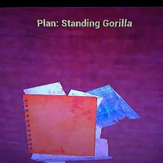 Standing Gorilla