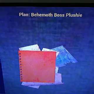 Behemoth Boss Plushie