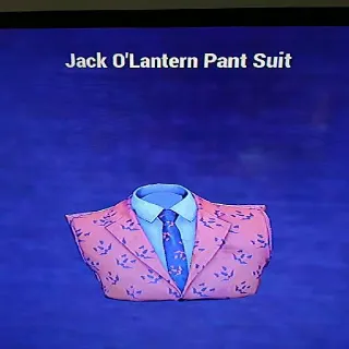 5 Jack O Lantern Pant Suit
