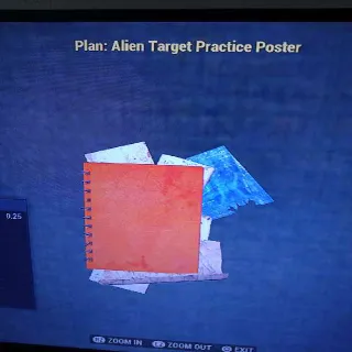 Alien Target Practice Po