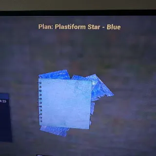 Plastiform Star Blue