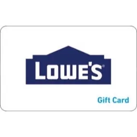 $100.00 Lowe's gift card