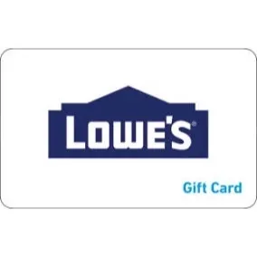 $100.00 Lowe's gift card