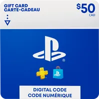 $50.00 CAD PlayStation Store