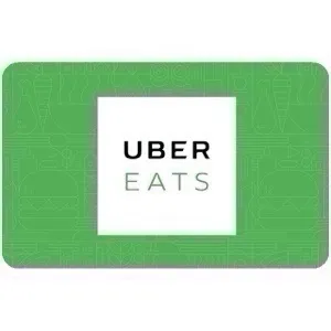 $50.00 Uber Eats gift card auto delivery