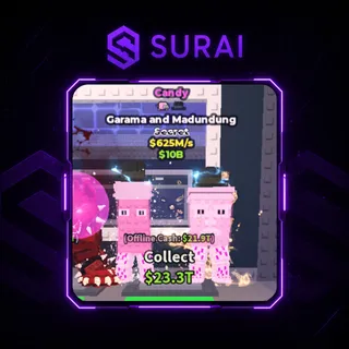🚨(Clean Trait) Candy Garama and Madundung 625M/s  | Steal A Brainrot | Fast Delivery