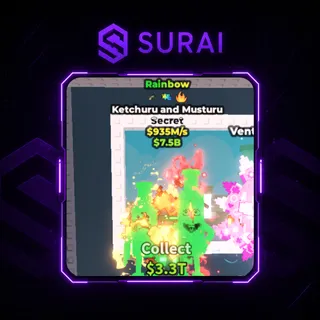 🚨Rainbow Ketchuru and Musturu 935M/s| Steal A Brainrot | Fast Delivery