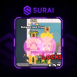 🚨Gold Burguro and Fryuro 1.6B/s| Steal A Brainrot | Fast Delivery