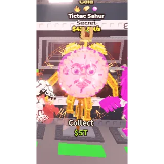 🚨Gold Tictac Sahur 421.8M/s🚨| Steal A Brainrot