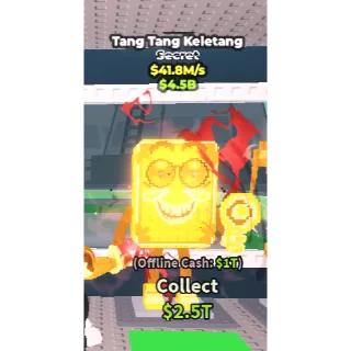 🚨 CHEAP PRICE(See Desc)🚨Gold Tang Tang Keletang  🚨| Steal A Brainrot