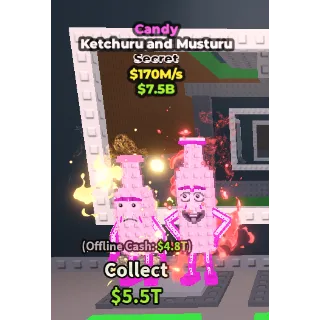 🚨Candy Ketchuru and Musturu 🚨| Steal A Brainrot