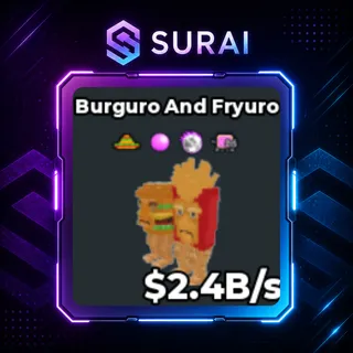 🚨(Clean Trait) Burguro and Fryuro 2.4B/s  | Steal A Brainrot | Fast Delivery